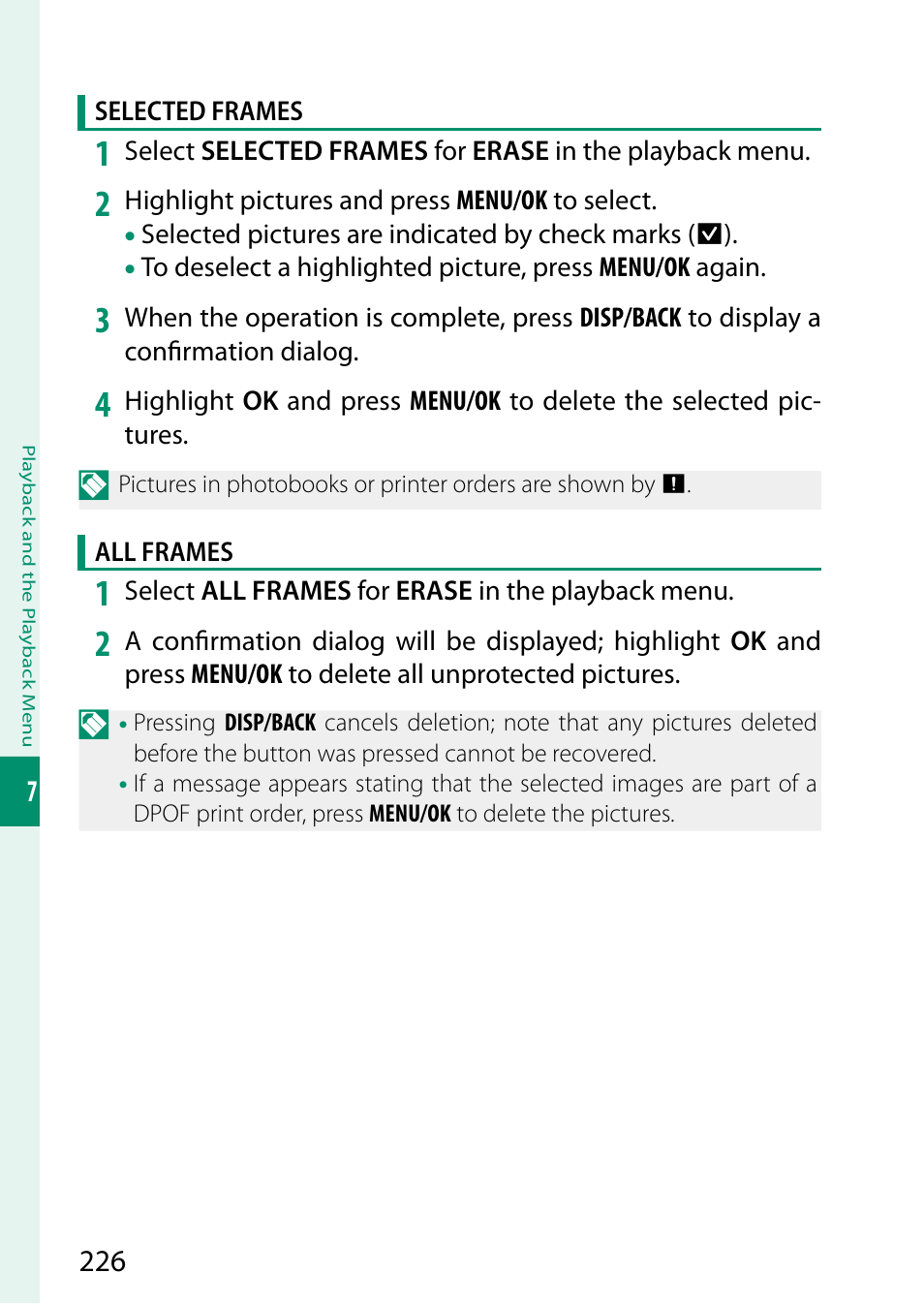 FujiFilm X-H2 Mirrorless Camera User Manual | Page 250 / 404