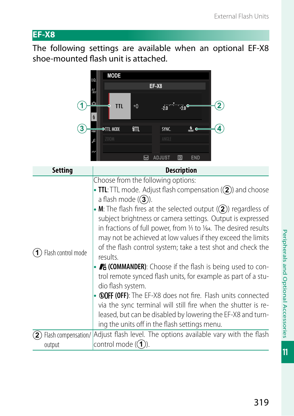 Ef-x8 | FujiFilm X-H2 Mirrorless Camera User Manual | Page 343 / 404