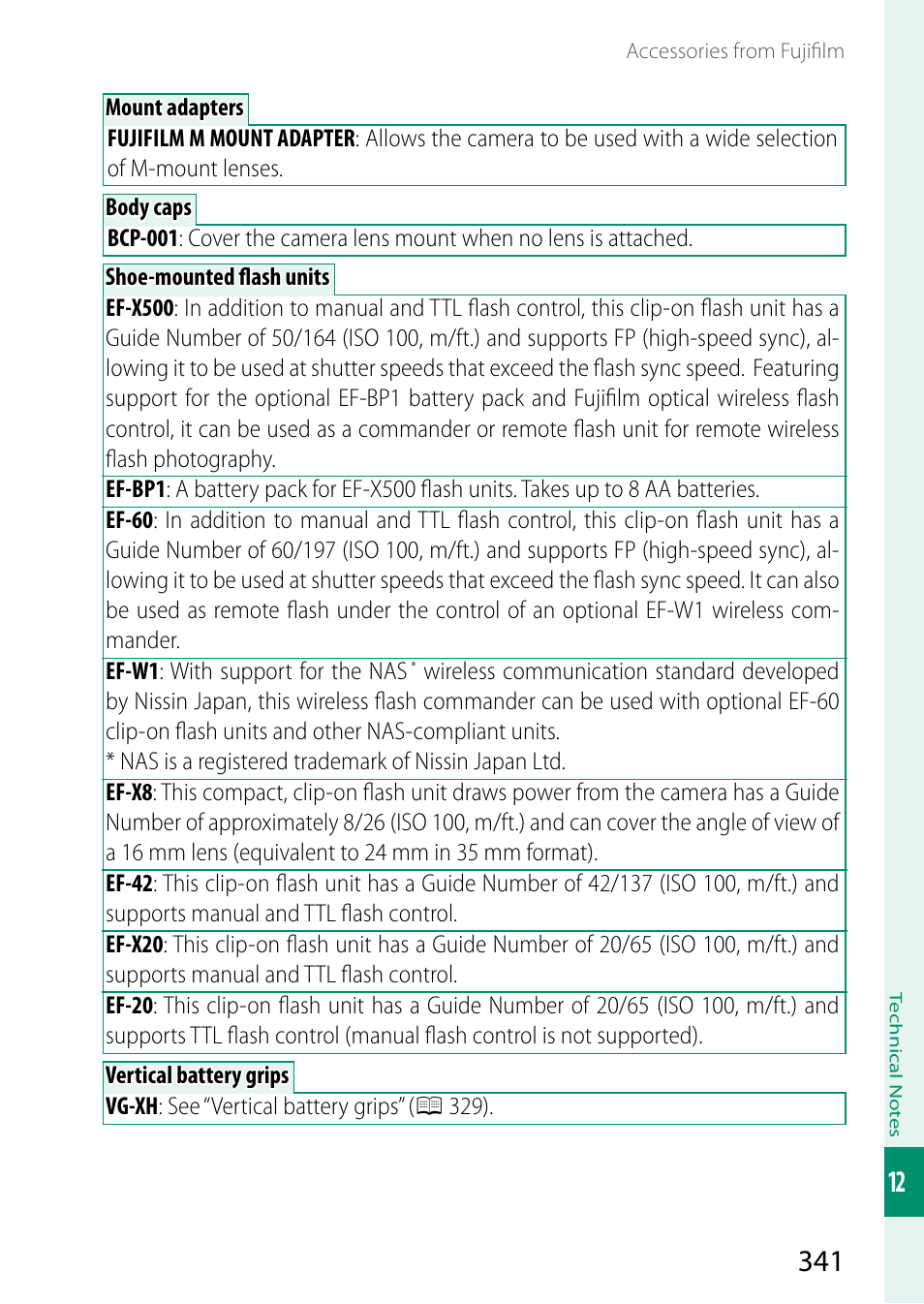 FujiFilm X-H2 Mirrorless Camera User Manual | Page 365 / 404