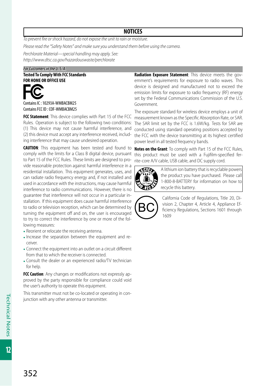 Notices | FujiFilm X-H2 Mirrorless Camera User Manual | Page 376 / 404