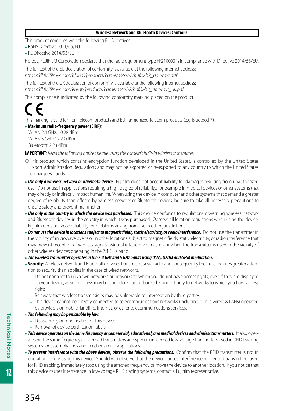 FujiFilm X-H2 Mirrorless Camera User Manual | Page 378 / 404