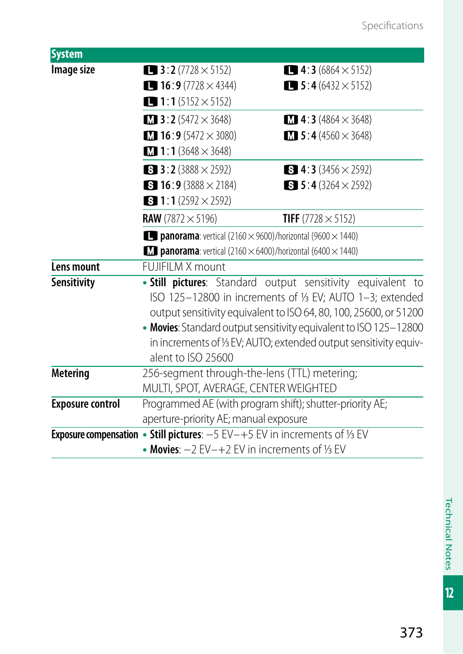 FujiFilm X-H2 Mirrorless Camera User Manual | Page 397 / 404