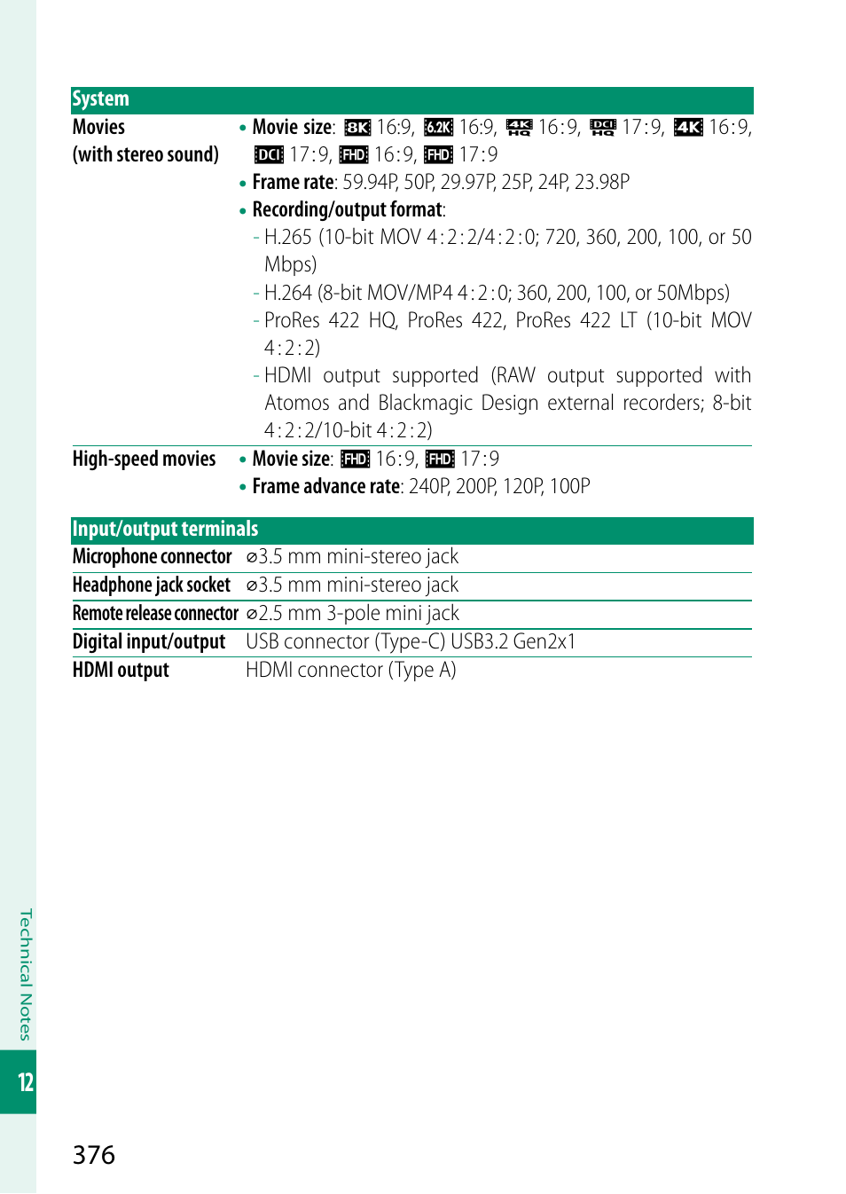 FujiFilm X-H2 Mirrorless Camera User Manual | Page 400 / 404