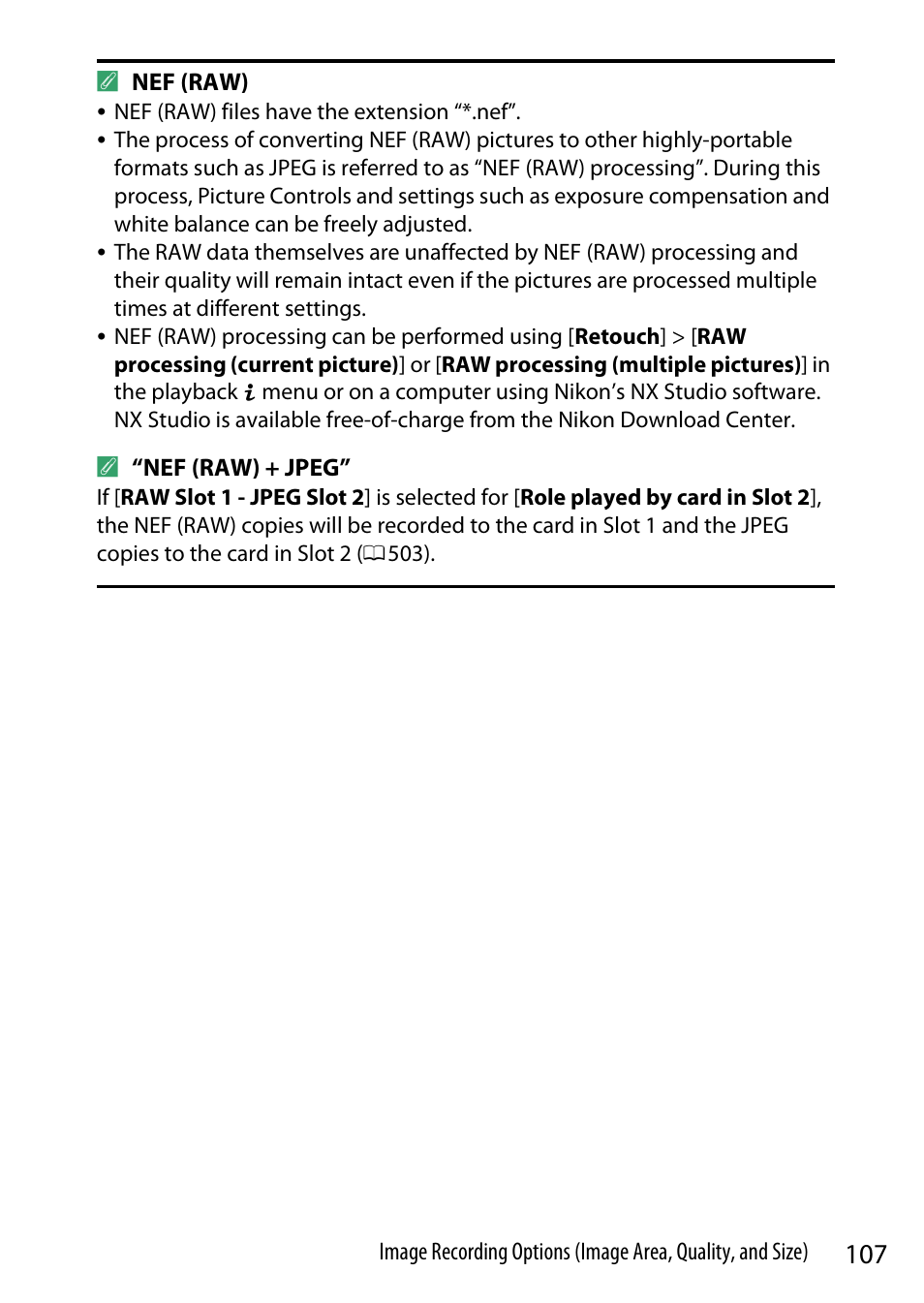 Nikon Z9 Mirrorless Camera User Manual | Page 107 / 914