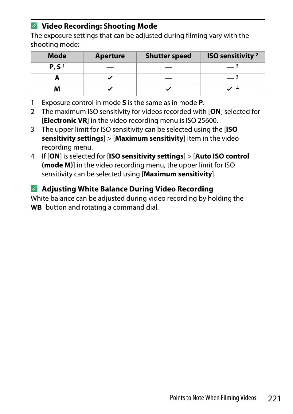 Nikon Z9 Mirrorless Camera User Manual | Page 221 / 914