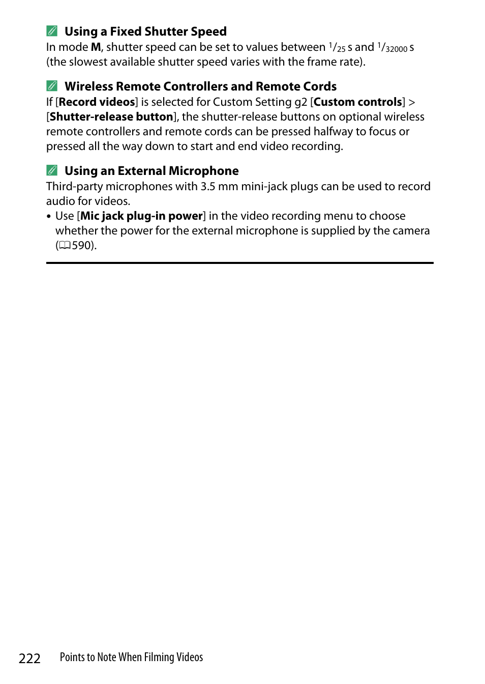 Nikon Z9 Mirrorless Camera User Manual | Page 222 / 914