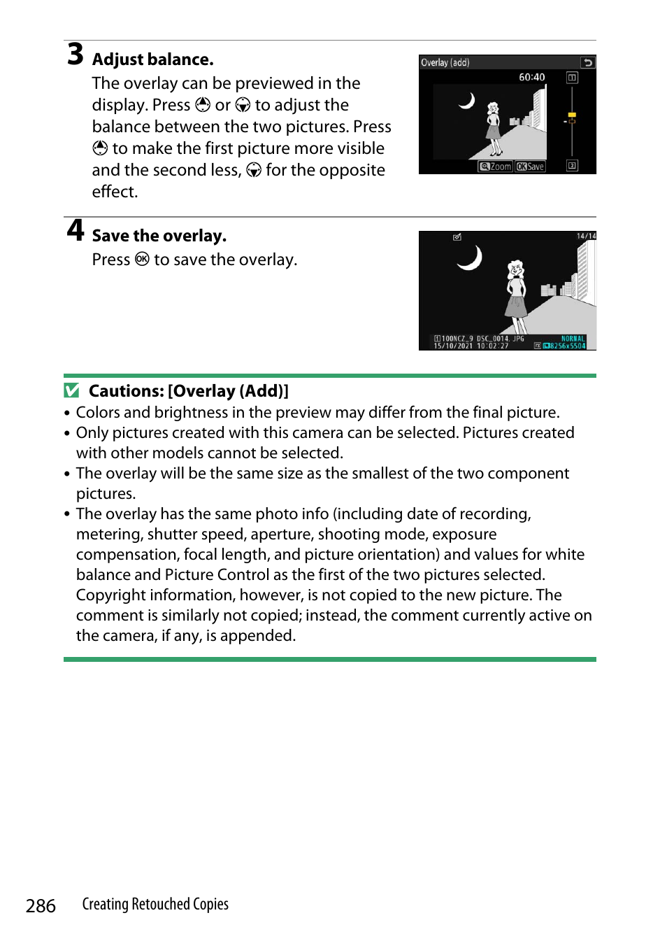 Nikon Z9 Mirrorless Camera User Manual | Page 286 / 914