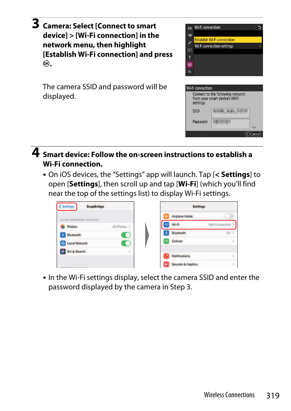 Nikon Z9 Mirrorless Camera User Manual | Page 319 / 914