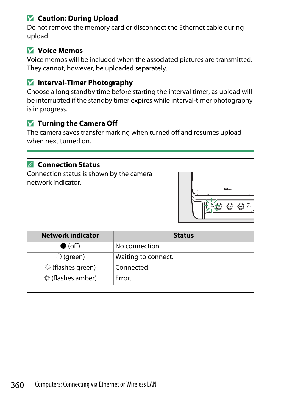 Nikon Z9 Mirrorless Camera User Manual | Page 360 / 914