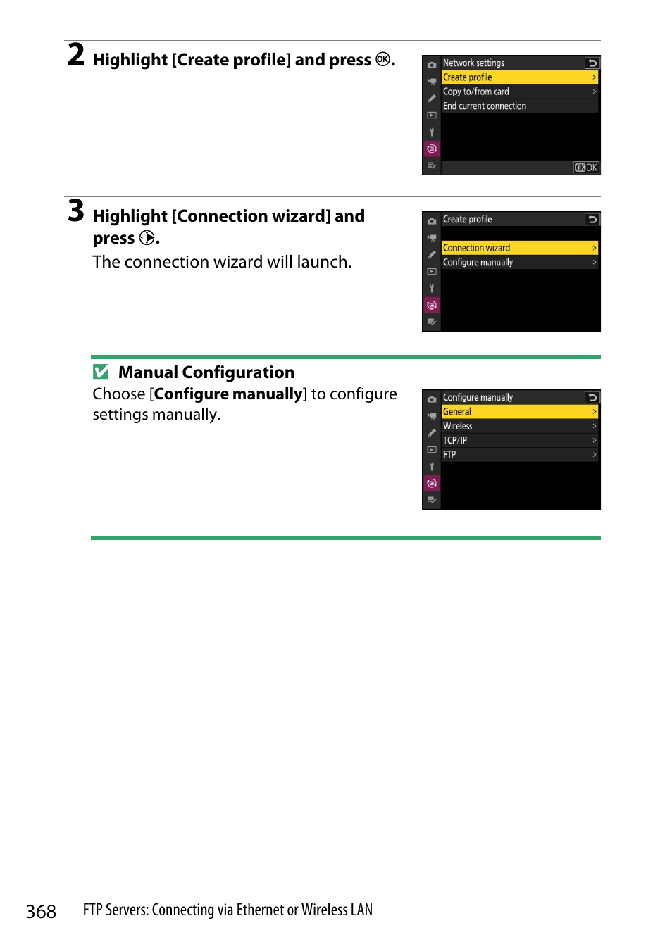 Nikon Z9 Mirrorless Camera User Manual | Page 368 / 914