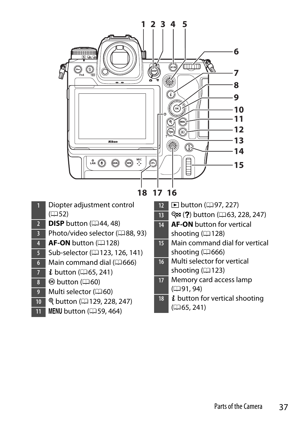 Nikon Z9 Mirrorless Camera User Manual | Page 37 / 914