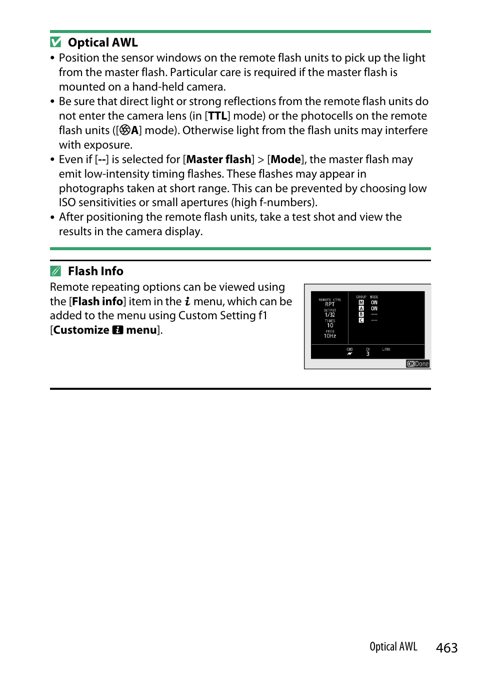 Nikon Z9 Mirrorless Camera User Manual | Page 463 / 914