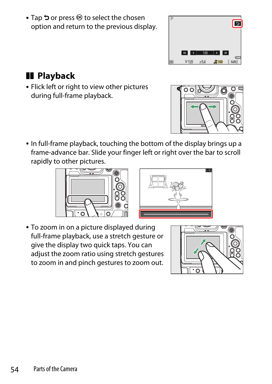 Playback | Nikon Z9 Mirrorless Camera User Manual | Page 54 / 914