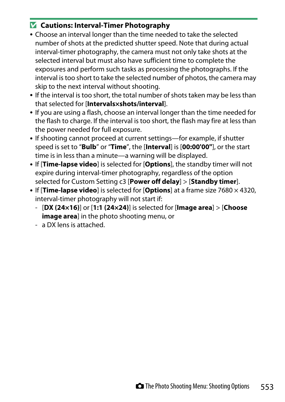 Nikon Z9 Mirrorless Camera User Manual | Page 553 / 914