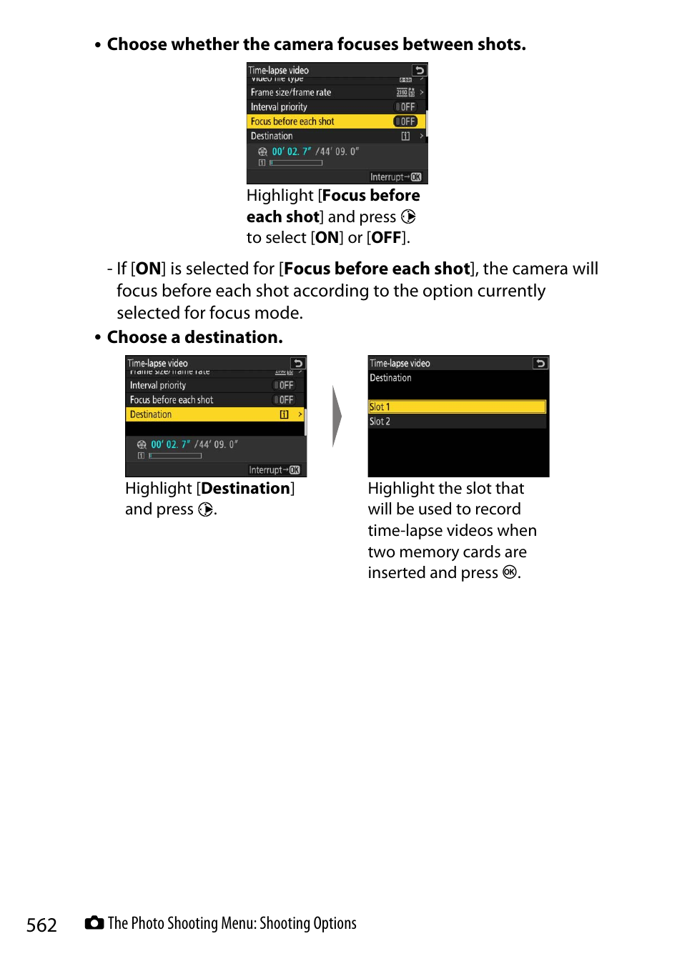 Nikon Z9 Mirrorless Camera User Manual | Page 562 / 914