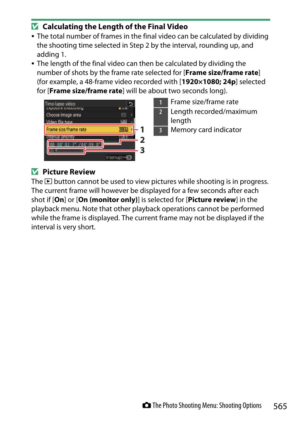 Nikon Z9 Mirrorless Camera User Manual | Page 565 / 914