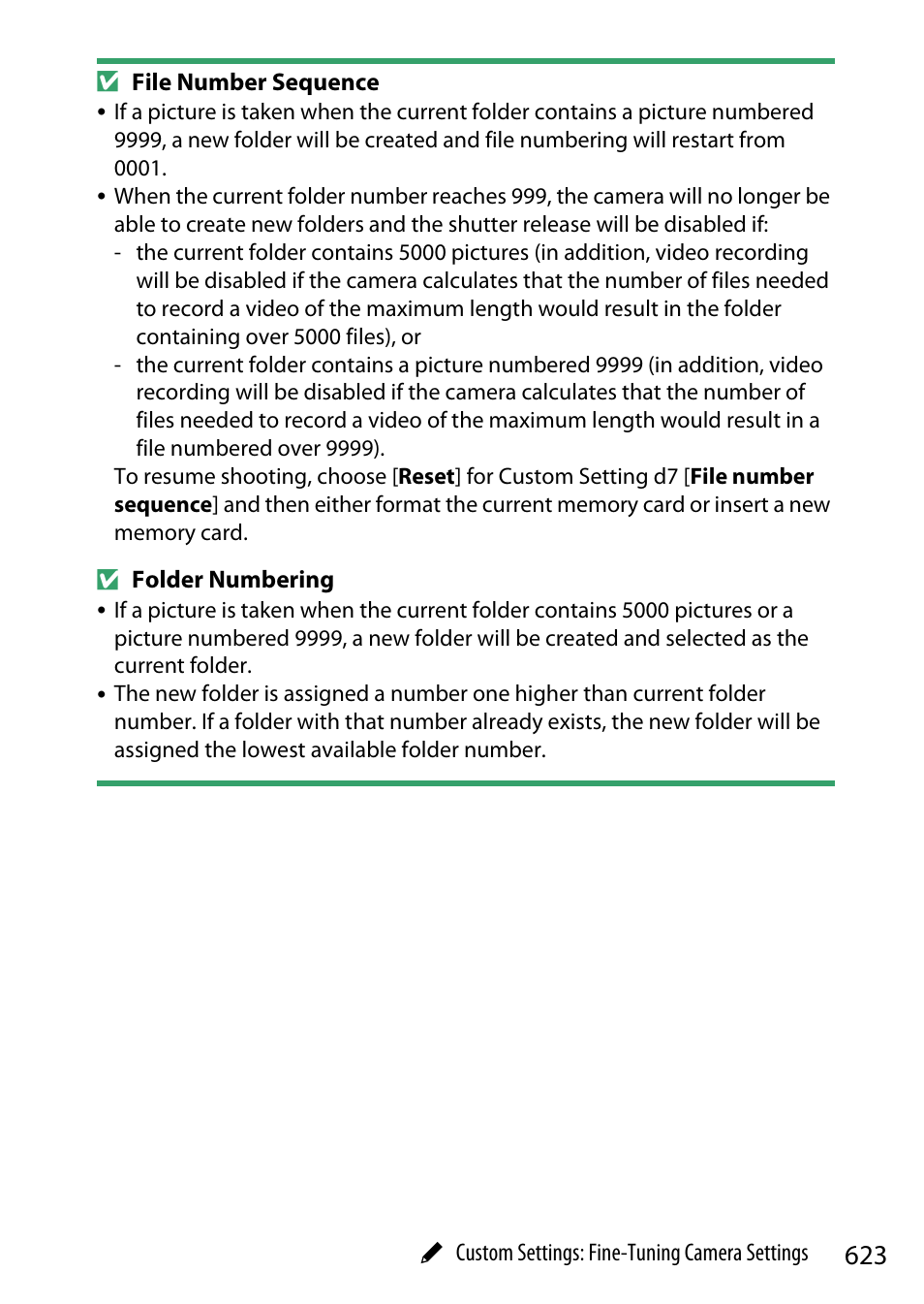 Nikon Z9 Mirrorless Camera User Manual | Page 623 / 914