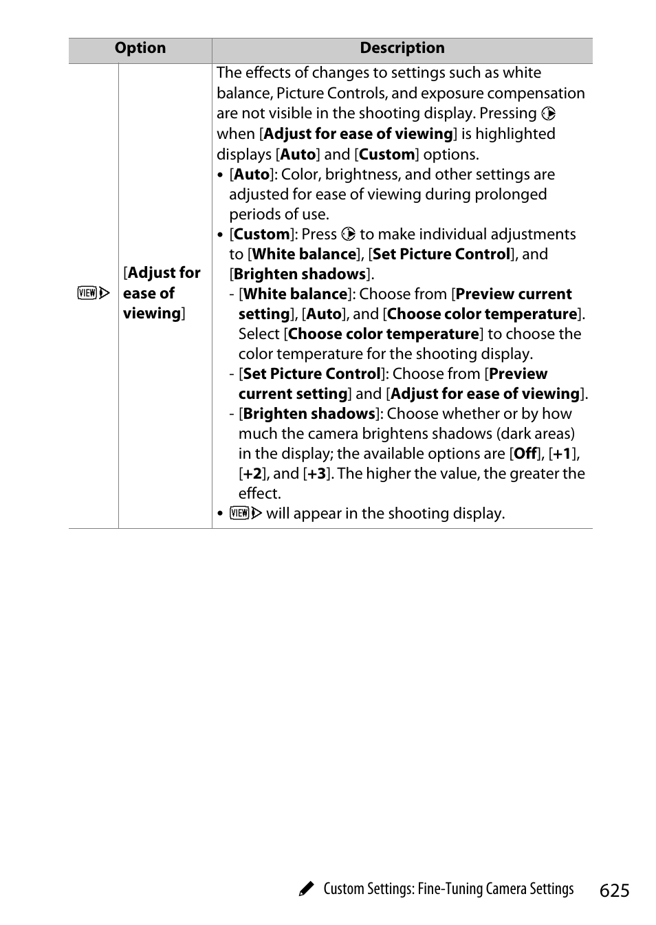 Nikon Z9 Mirrorless Camera User Manual | Page 625 / 914