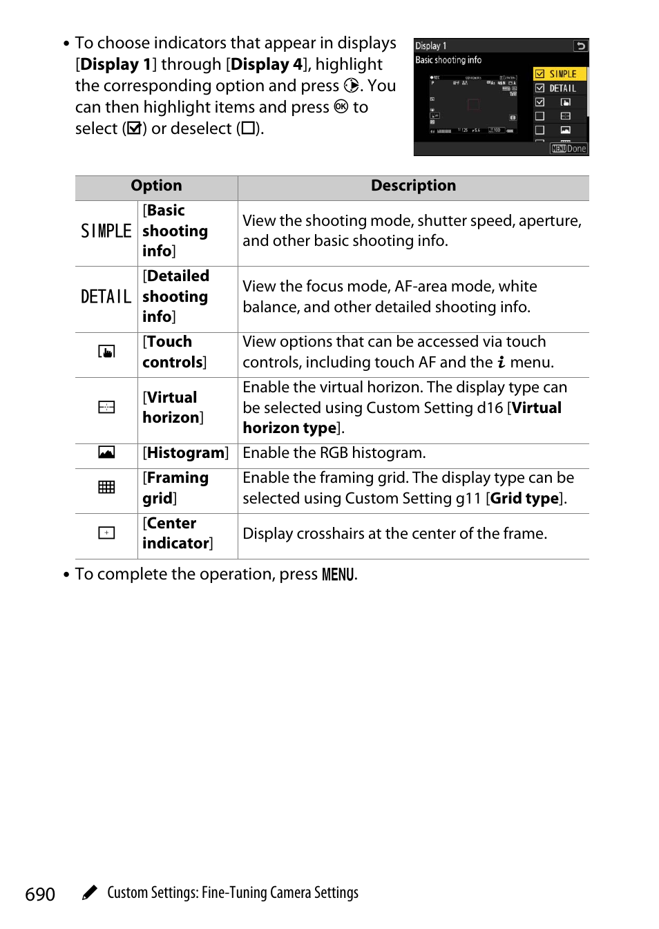 Nikon Z9 Mirrorless Camera User Manual | Page 690 / 914