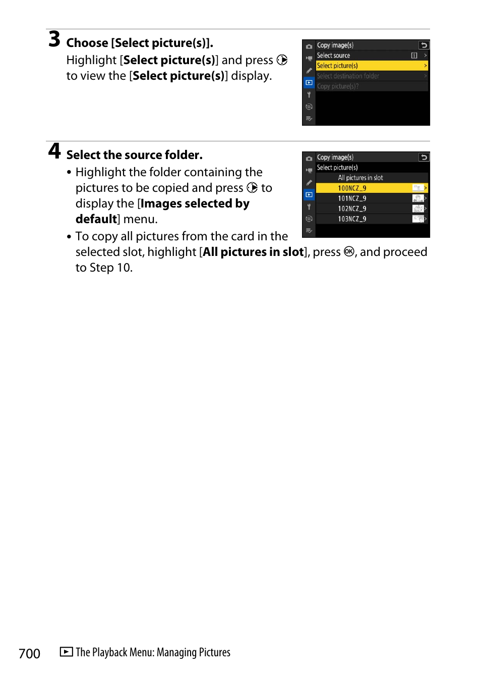 Nikon Z9 Mirrorless Camera User Manual | Page 700 / 914