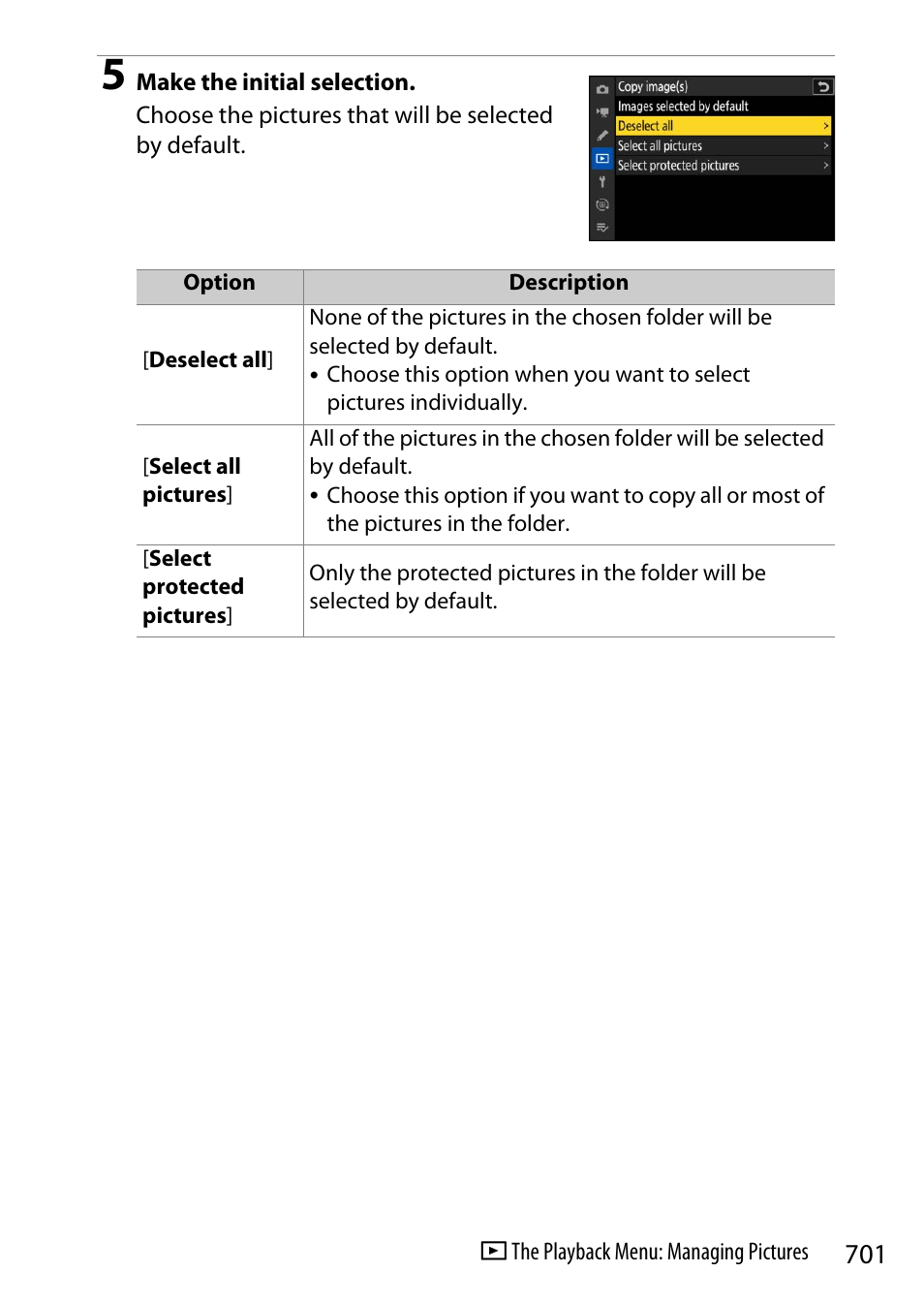 Nikon Z9 Mirrorless Camera User Manual | Page 701 / 914