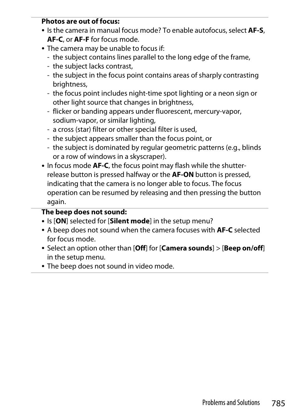 Nikon Z9 Mirrorless Camera User Manual | Page 785 / 914