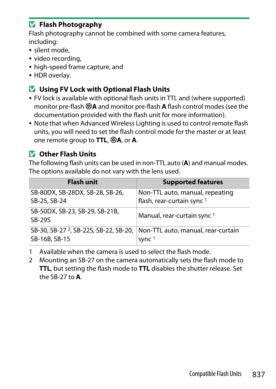 Nikon Z9 Mirrorless Camera User Manual | Page 837 / 914