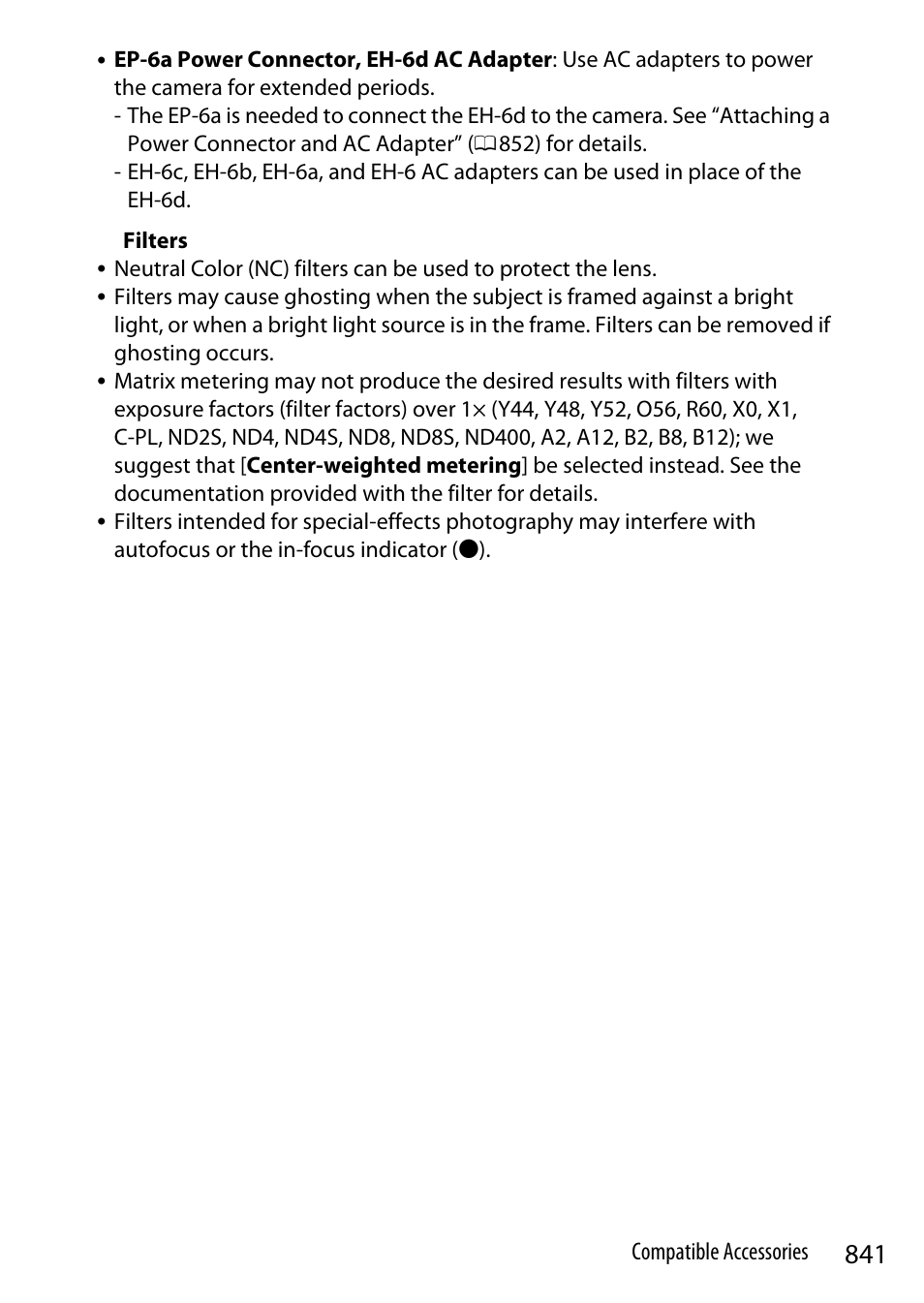 Nikon Z9 Mirrorless Camera User Manual | Page 841 / 914