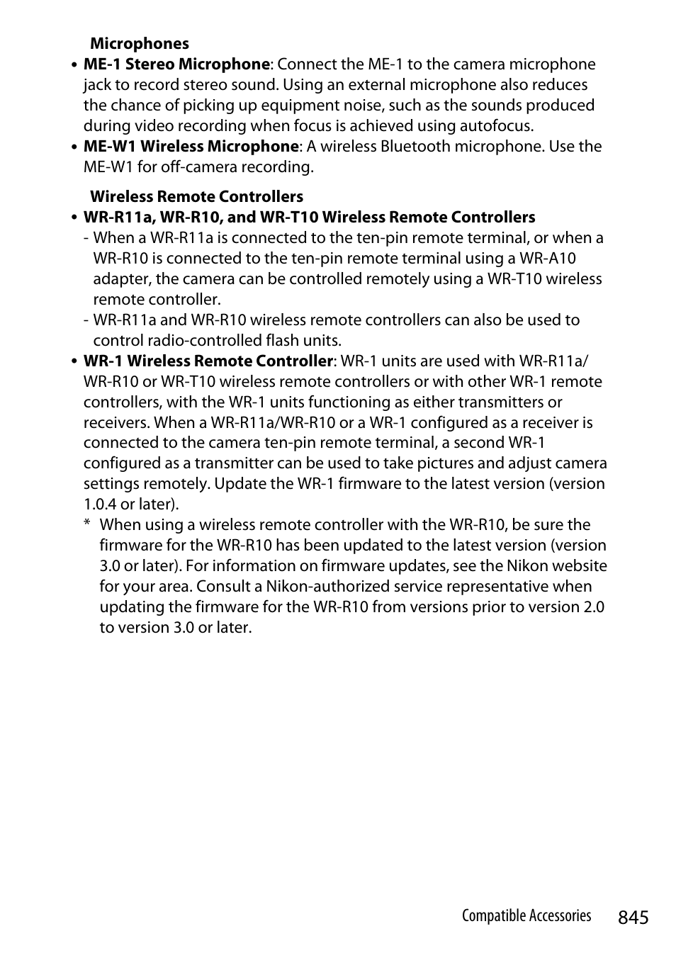 Nikon Z9 Mirrorless Camera User Manual | Page 845 / 914