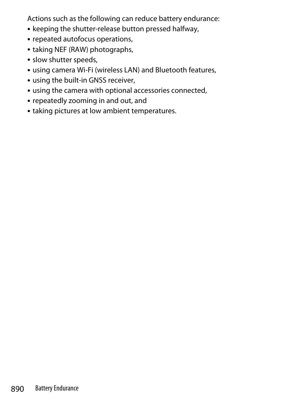 Nikon Z9 Mirrorless Camera User Manual | Page 890 / 914
