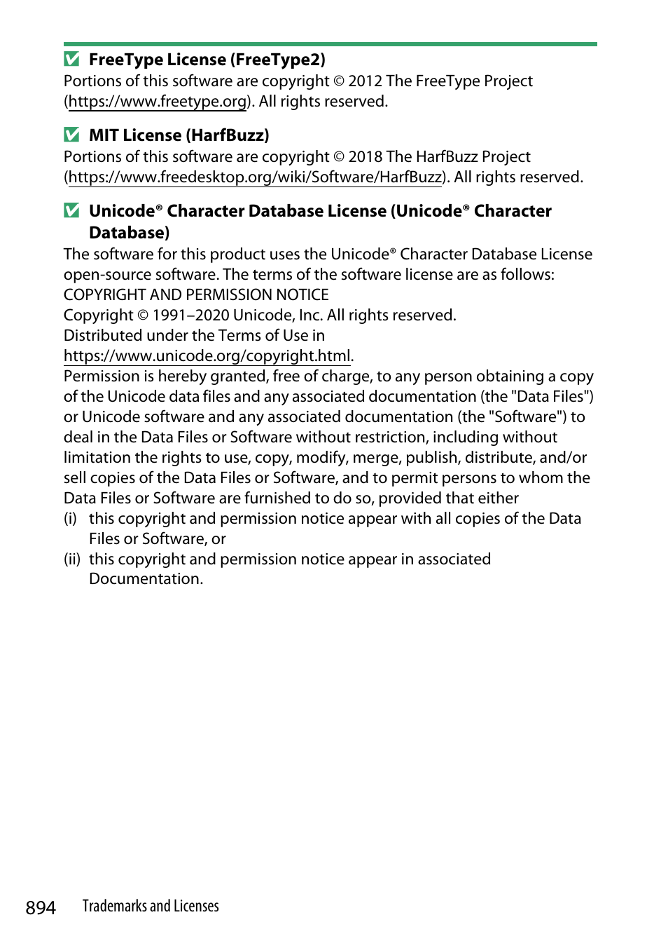 Nikon Z9 Mirrorless Camera User Manual | Page 894 / 914