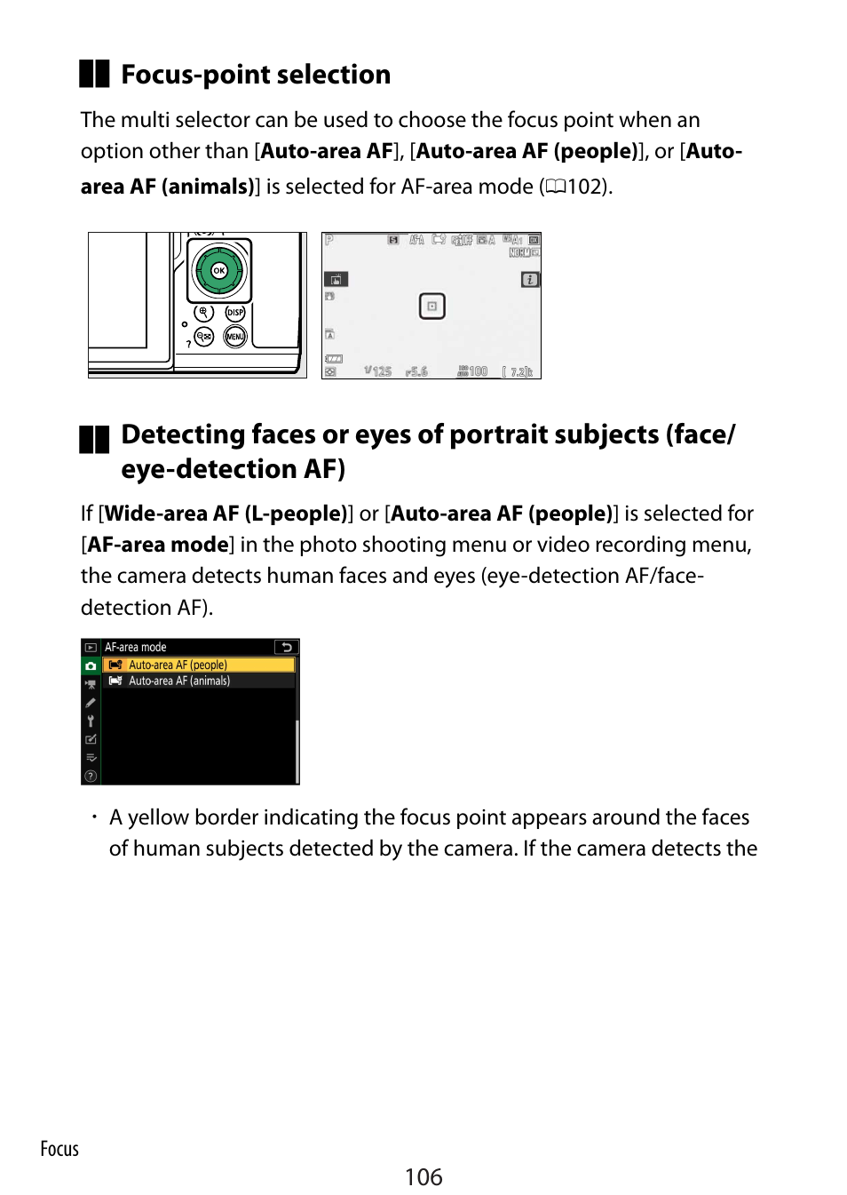 Nikon Zfc Mirrorless Camera with 28mm Lens User Manual | Page 106 / 624