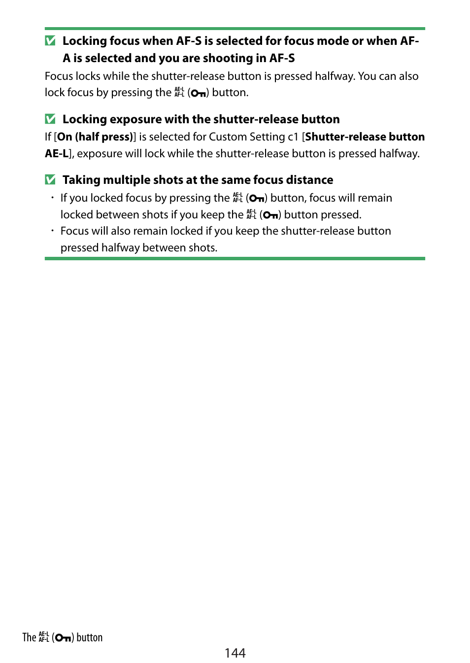 Nikon Zfc Mirrorless Camera with 28mm Lens User Manual | Page 144 / 624