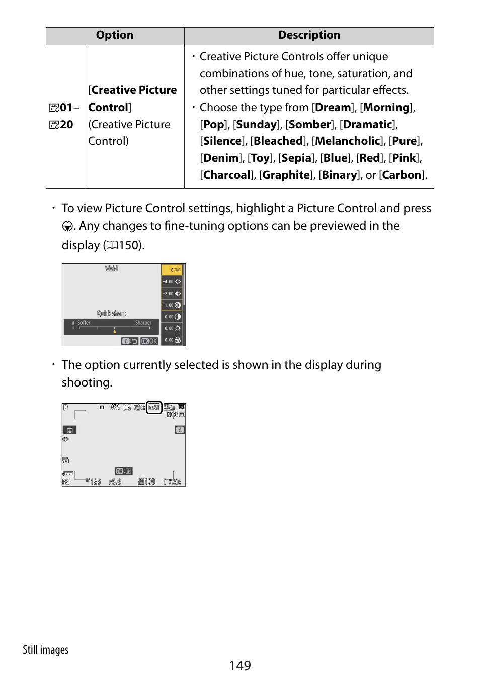 Nikon Zfc Mirrorless Camera with 28mm Lens User Manual | Page 149 / 624
