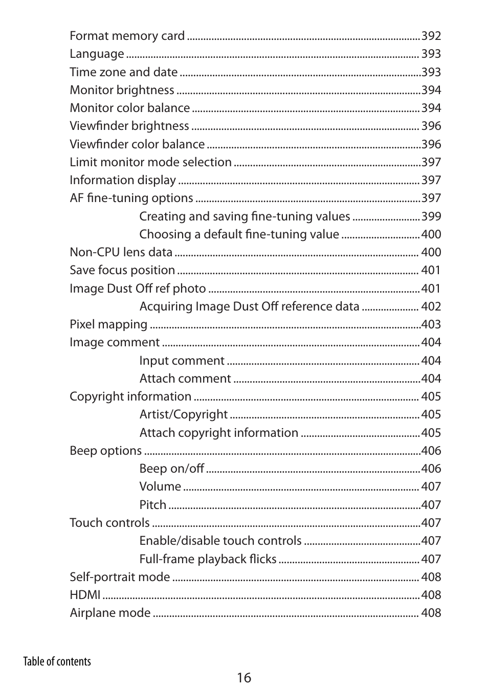 Nikon Zfc Mirrorless Camera with 28mm Lens User Manual | Page 16 / 624