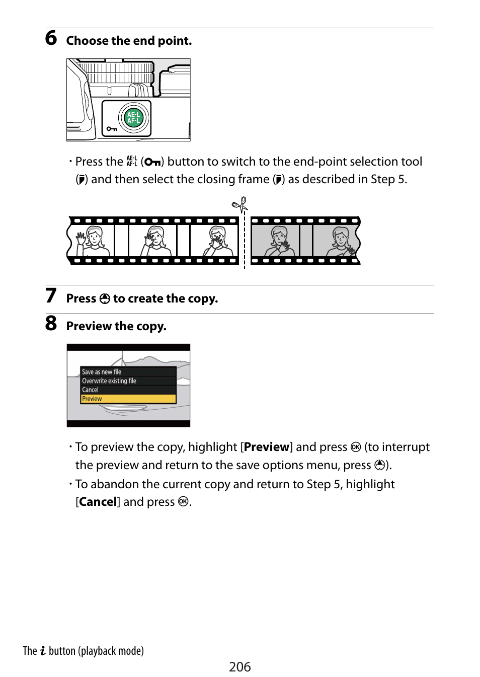 Nikon Zfc Mirrorless Camera with 28mm Lens User Manual | Page 206 / 624