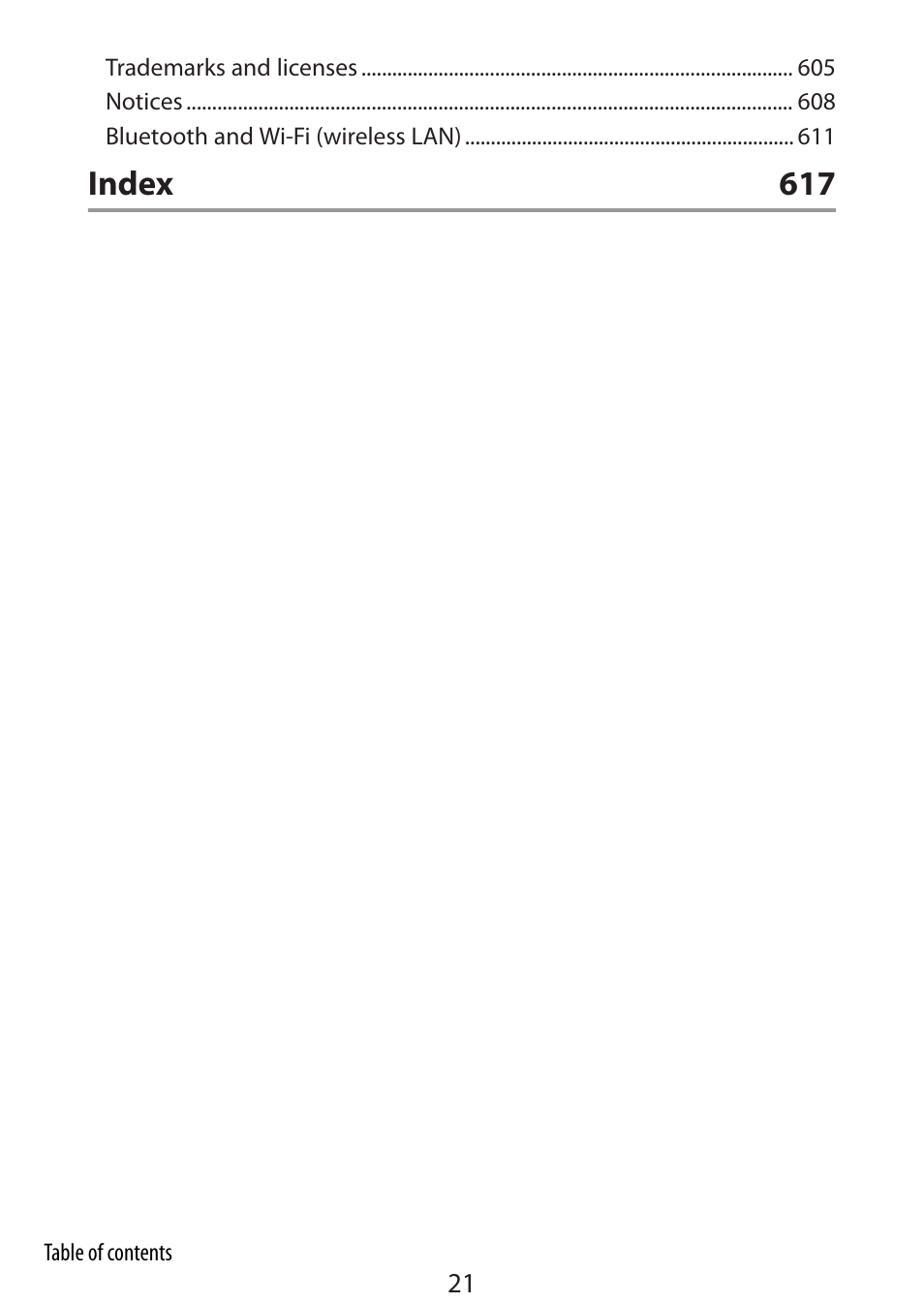 Index 617 | Nikon Zfc Mirrorless Camera with 28mm Lens User Manual | Page 21 / 624