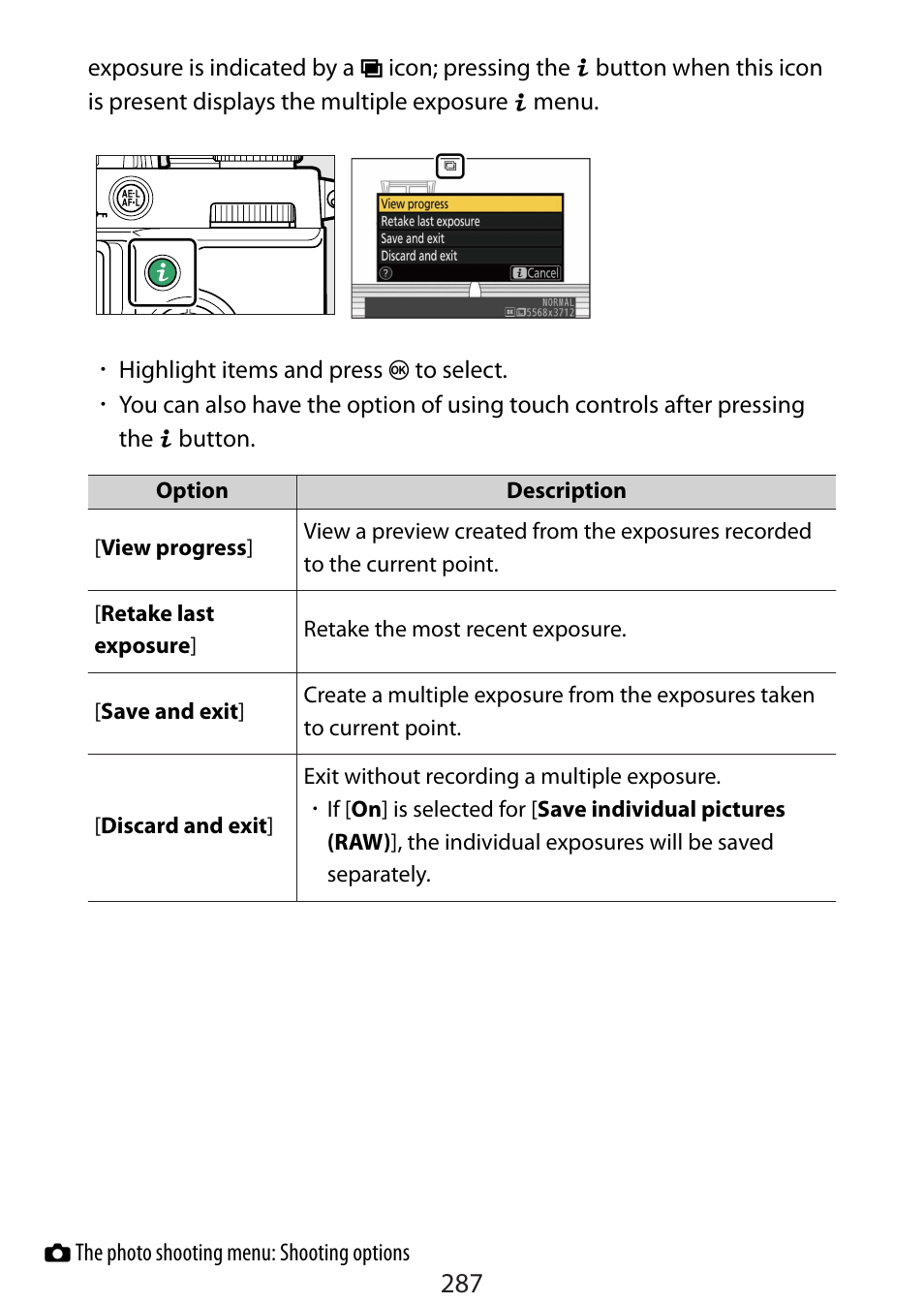 Nikon Zfc Mirrorless Camera with 28mm Lens User Manual | Page 287 / 624