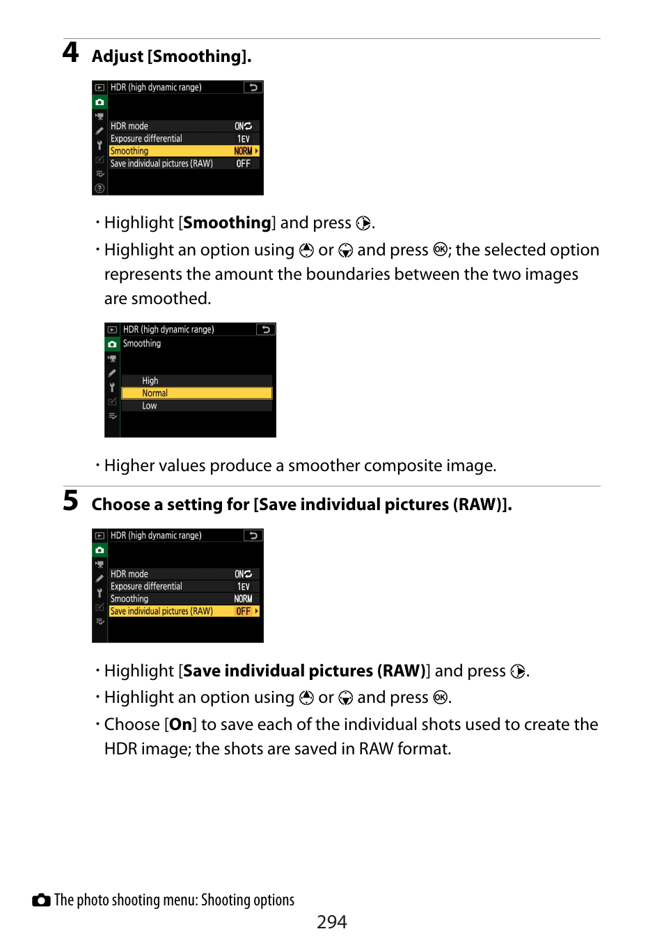 Nikon Zfc Mirrorless Camera with 28mm Lens User Manual | Page 294 / 624