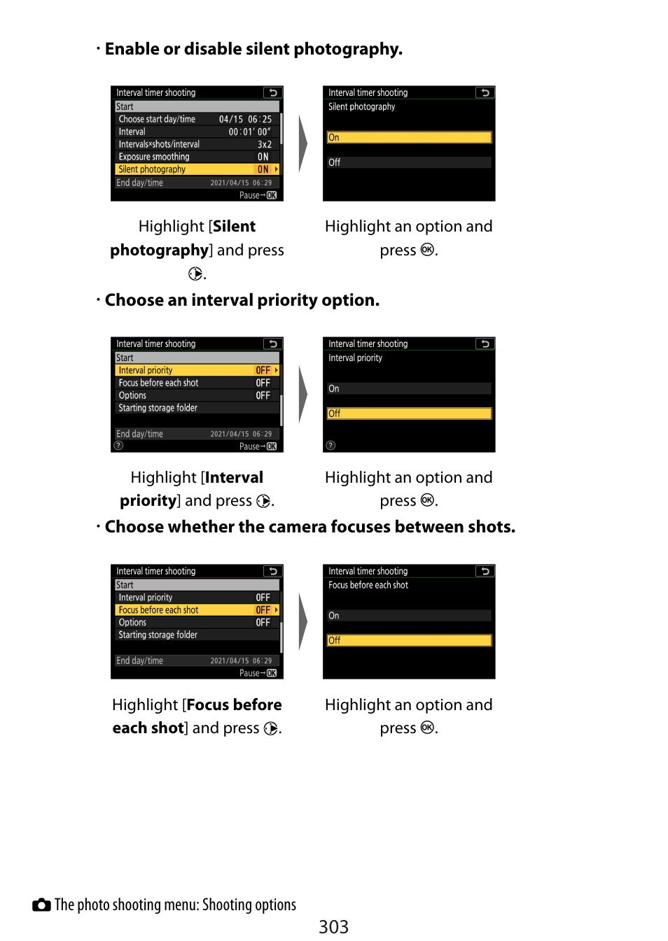 Nikon Zfc Mirrorless Camera with 28mm Lens User Manual | Page 303 / 624