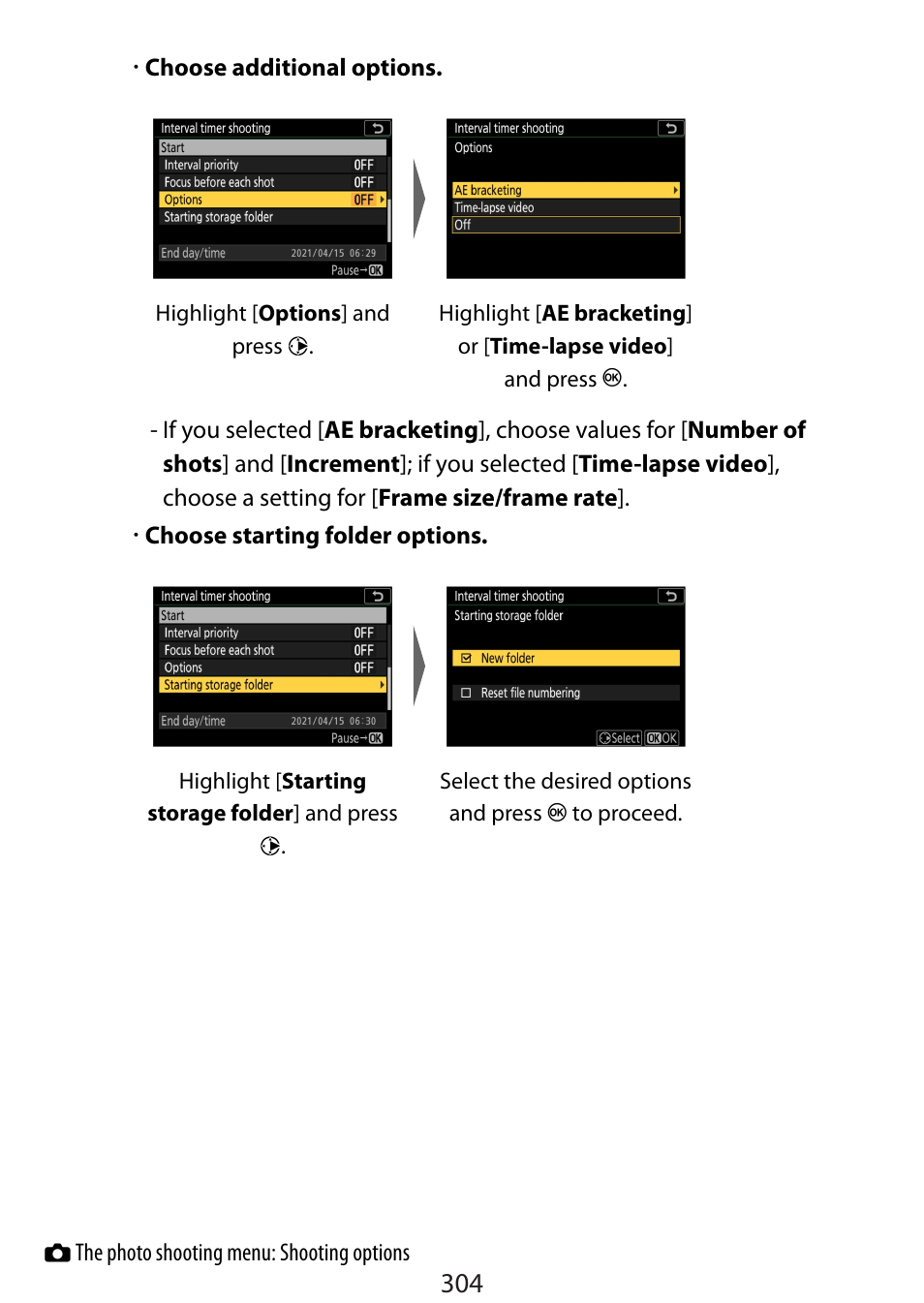 Nikon Zfc Mirrorless Camera with 28mm Lens User Manual | Page 304 / 624