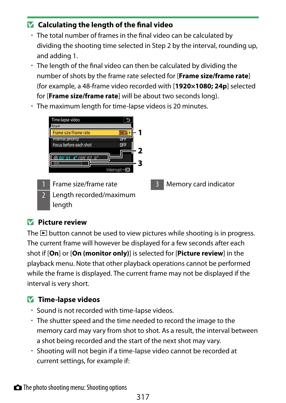 Nikon Zfc Mirrorless Camera with 28mm Lens User Manual | Page 317 / 624