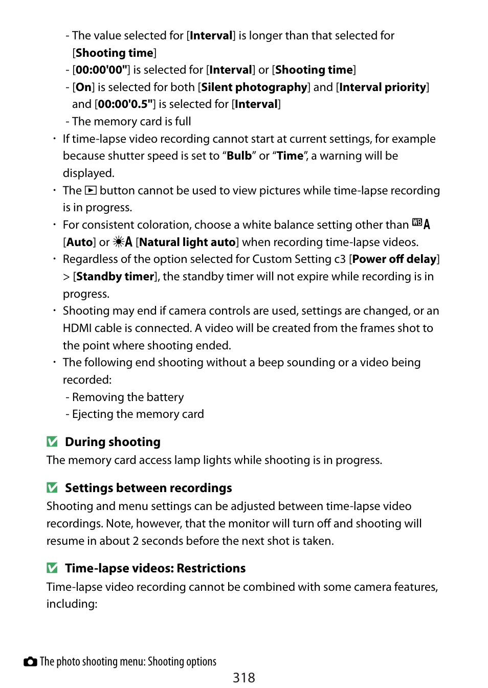 Nikon Zfc Mirrorless Camera with 28mm Lens User Manual | Page 318 / 624