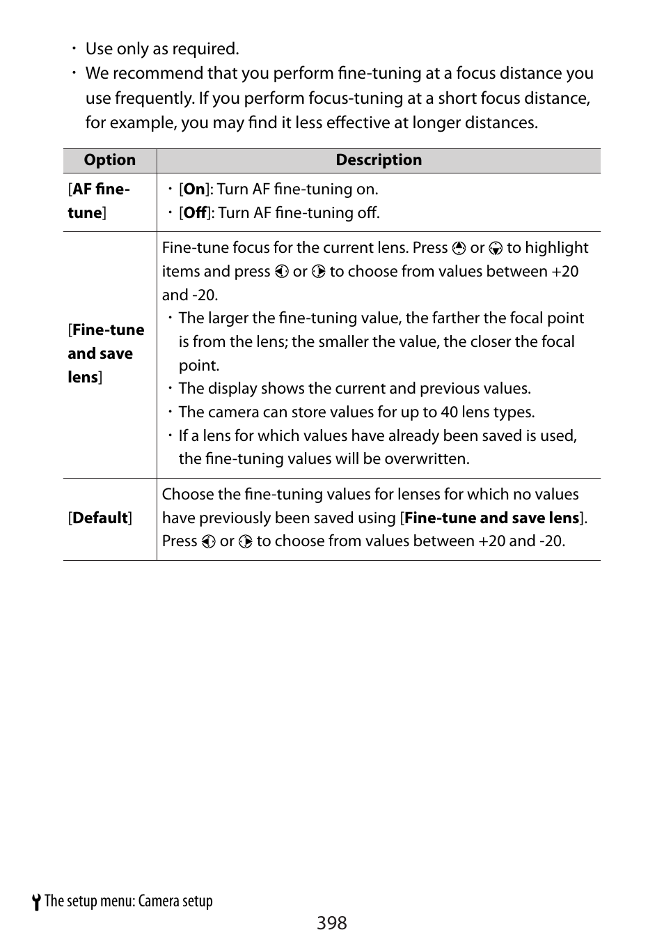 Nikon Zfc Mirrorless Camera with 28mm Lens User Manual | Page 398 / 624
