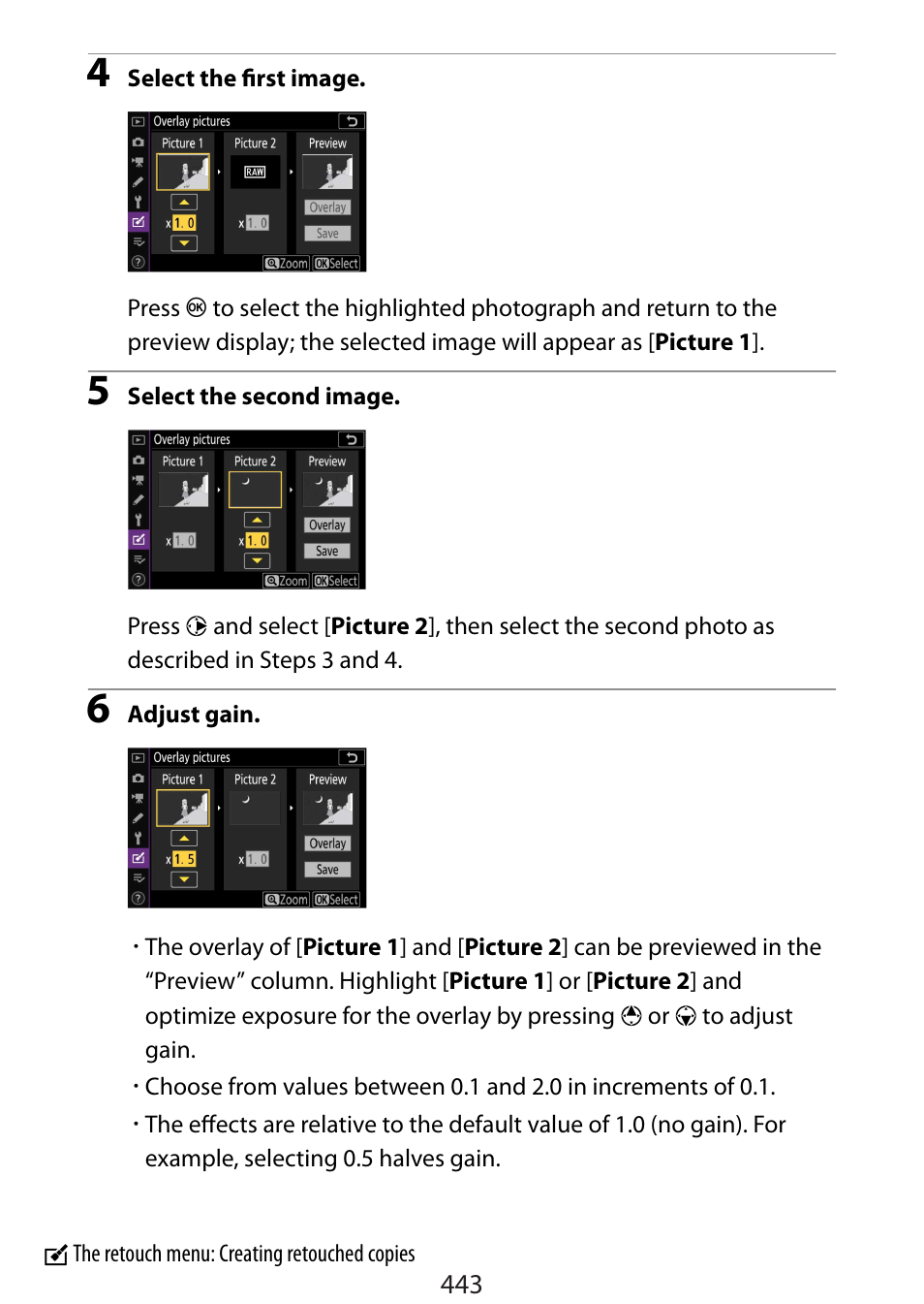 Nikon Zfc Mirrorless Camera with 28mm Lens User Manual | Page 443 / 624