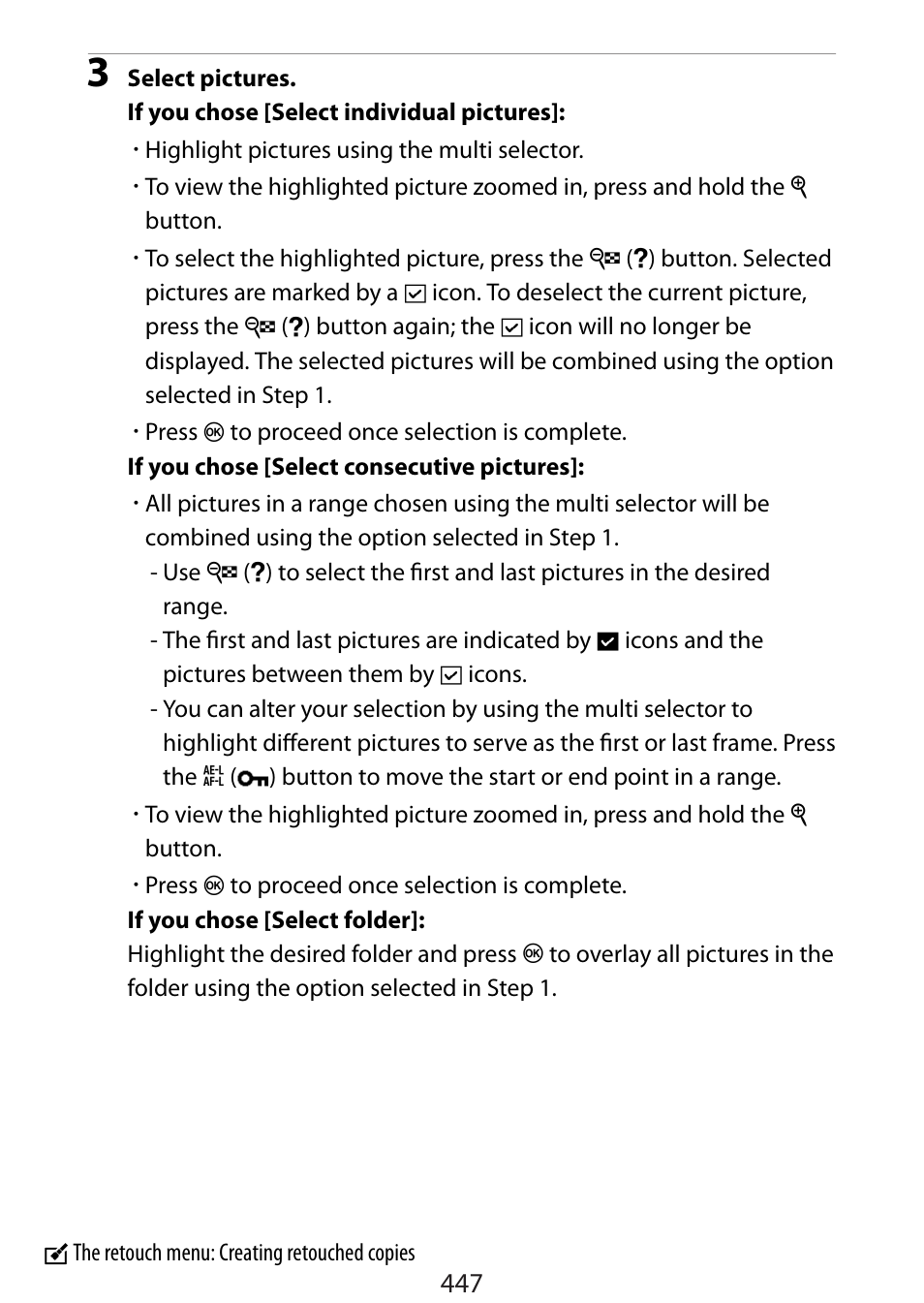 Nikon Zfc Mirrorless Camera with 28mm Lens User Manual | Page 447 / 624
