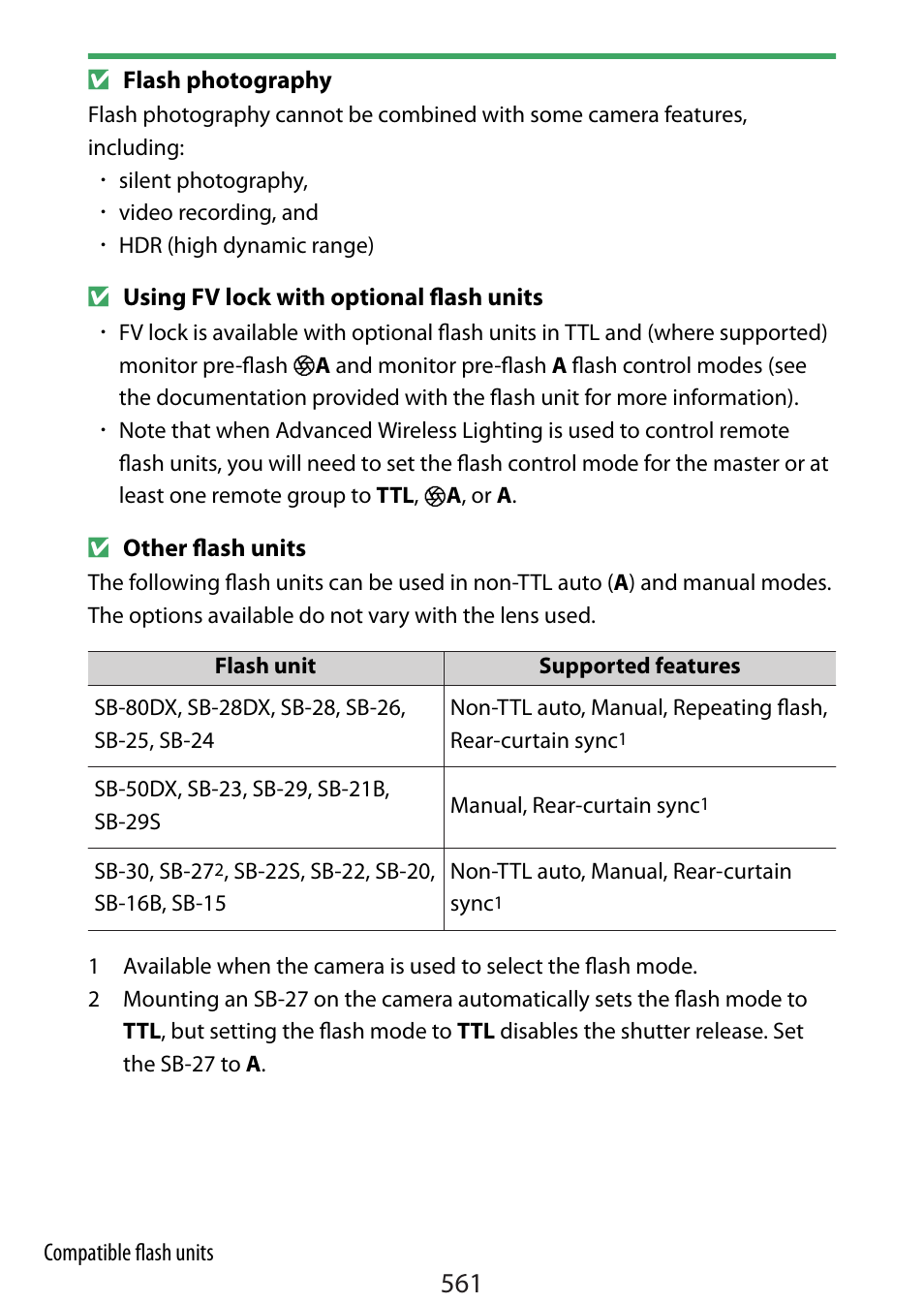 Nikon Zfc Mirrorless Camera with 28mm Lens User Manual | Page 561 / 624