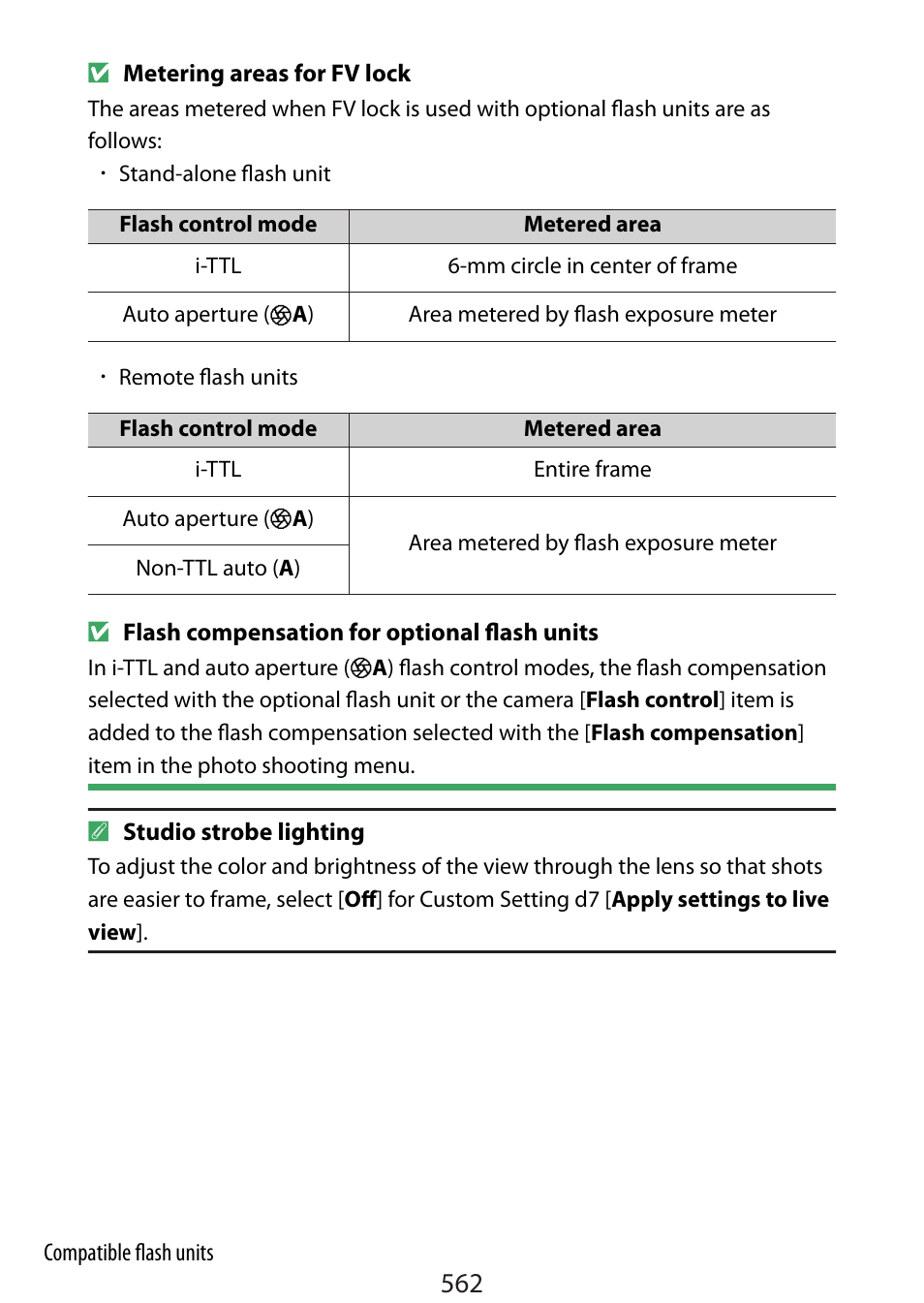Nikon Zfc Mirrorless Camera with 28mm Lens User Manual | Page 562 / 624