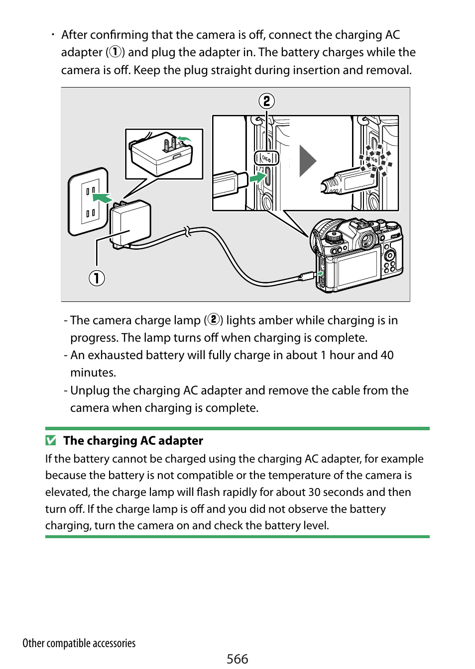 Nikon Zfc Mirrorless Camera with 28mm Lens User Manual | Page 566 / 624
