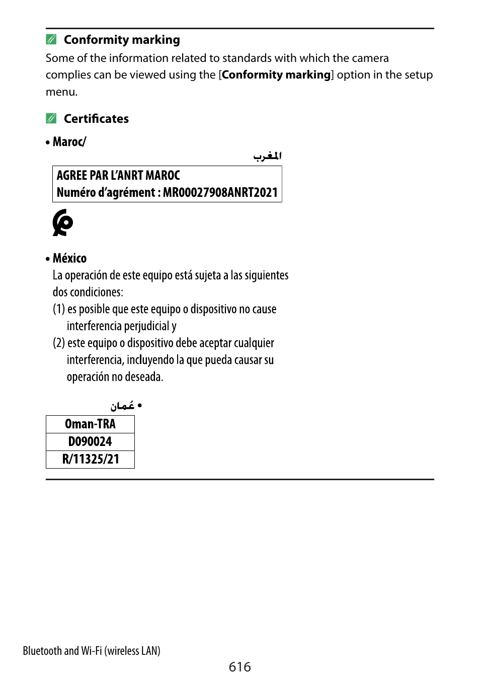 Nikon Zfc Mirrorless Camera with 28mm Lens User Manual | Page 616 / 624